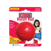 Hundeleke KONG Biscuit Ball S