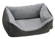 Sofa Orthopedic Rockford 60x40 cm Polyester anthracite/light grey