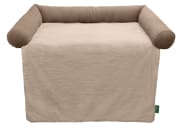 Blanket Sofa Rockford 120x100 cm Polyester beige