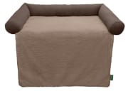 Blanket Sofa Rockford 120x100 cm Polyester brown