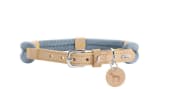 Collar Malia 65/L Rope powder blue/tan