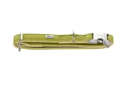 Collar Amalfi Alu-Strong 30-45/M Artificial leather green