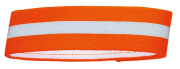 Warning tape elastic L Nylon orange reflect