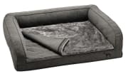 Sofa Orthopedic Livingston 100x80 cm Polyester anthracite