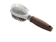 Brush Combi brush and care Spa L Plastic brown/grey