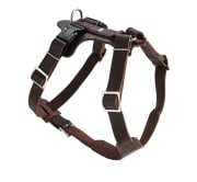 Harness Aalborg 47-63/S-M Cowleather darkbrown