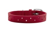 Collar Aalborg Soul 25/XXS-XS Cowleather red