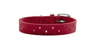 Collar Aalborg Soul 40/XS-S Cowleather red