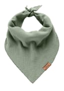 Triangle scarf Nola M Cotton green