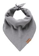 Triangle scarf Nola M Cotton grey