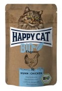 Happy Cat Pouches Adult Bio Kylling 85g (12stk)