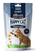 Happy Cat Culinary Crunchy Snack M/Laks og Erter 70g