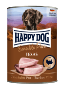 Happy Dog Boksemat Sensible Pure Texas M/Kalkun 400g