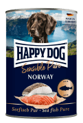 Happy Dog Boksemat Sensible Pure Norway M/Sjøfisk 400g