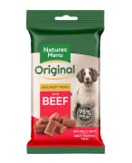 NM Snacks Hund Biff 60g (12stk) Rød