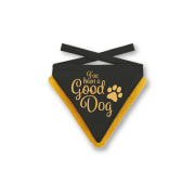 Julebandana 42779 I`ve Been a Good Dog Sort S