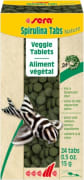 Fiskefor Sera Spirulina Nature Tabl. 24 Stk. 920