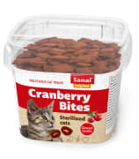 Sanal Katt Cranberry & Chicken Bites Cup 75g (Pk pris 6stk)