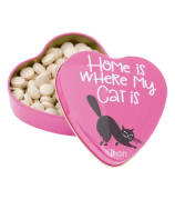 Sanal Katt Vitamin Drops i Hjertebox 60g (Pk pris 6stk) "home is where my cat is"