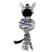 Hundeleke KONG Wubba No Stuff Zebra L