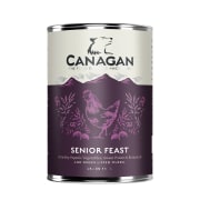 Best før 5.7.24 Canagan Boksemat Hund Senior Feast 6stk x 400g (Pk pris)