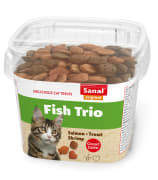 Sanal Katt Fish Trio Cup 75g (Pk pris 6stk)