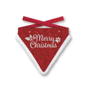 Julebandana 44624 Merry Christmas Glitter M