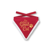 Julebandana 42777 I`ve Been a Good Cat Rød XS