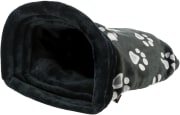 Katte/Hundehule 36610 Jimmy Softplysj Sort M/Poter 34x20x45cm