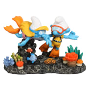 Akv. Pynt 234-472705 Smurfs Underwater Divers 14,8x7,3x9,6cm