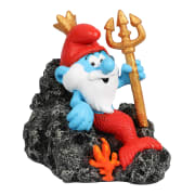 Akv. Pynt 234-472668 Smurfs Underwater Neptune 9,4x6,8x8,5cm