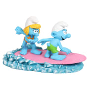 Akv. Pynt 234-472484 Smurfs on Water Surfing 15,9x8,2x8,9cm