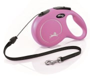 Flexi Classic New Cord M 2-8m Rosa Max 20Kg