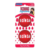 Hundeleke KONG Signature Balls 2pk M