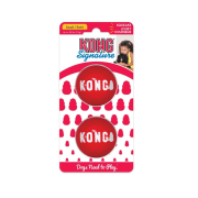 Hundeleke KONG Signature Balls 2pk L