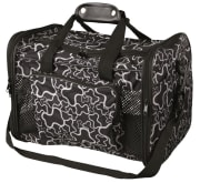 Transportbag Adriana 2889 Polyester Sort M/Mønster 42x26x27cm Max 7Kg