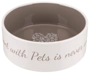 Hundeskål Keramikk Pet`s Home 25055 1,4L Ø20cm Cream/Taupe