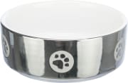 Hundeskål 25084 Keramikk Sølv/Hvit 0,8L