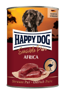 Happy Dog Boksemat Sensible Pure Africa M/Struts 400g