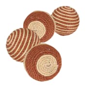 Katteleke 45805 Sisal baller Brun/Beige Ø4,5cm