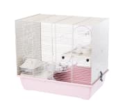 Hamsterbur Pinky 3 Pastell Rosa 50x33x45,5cm