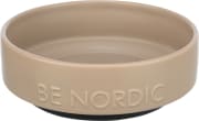 Hundeskål 24526 BE NORDIC Keramikk 0,5L Ø16cm Taupe