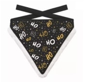 Julebandana 44494 Ho Ho Dog Sort L