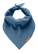 Triangle scarf Nola S Cotton blue