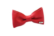 Collar bow tie Paris Cowleather red