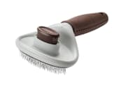 Brush Pluck self-cleaning Spa L Plastic brown/grey