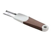 Trim knife double coarse/fine Spa Plastic brown/grey