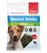 Best før Desember 24 Sanal Hund Dental Sticks Small 7stk 105g (Pk pris 16stk)