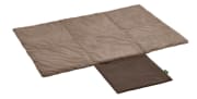 Blanket + Cushion 2in1 Rockford 120x80 cm Polyester brown