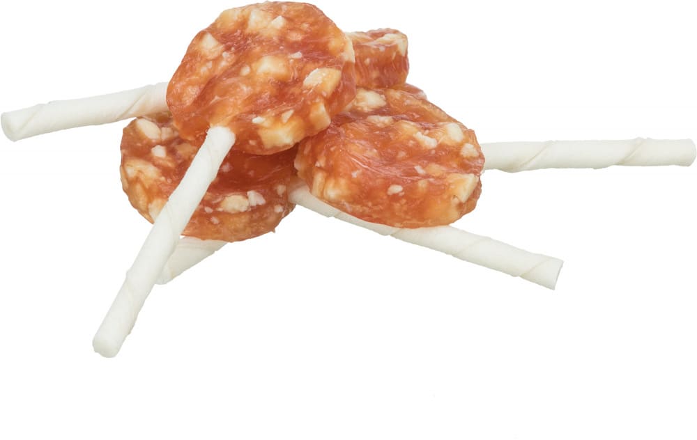 Denta Fun Chicken Cheese Lolly 10cm/20g BULK
